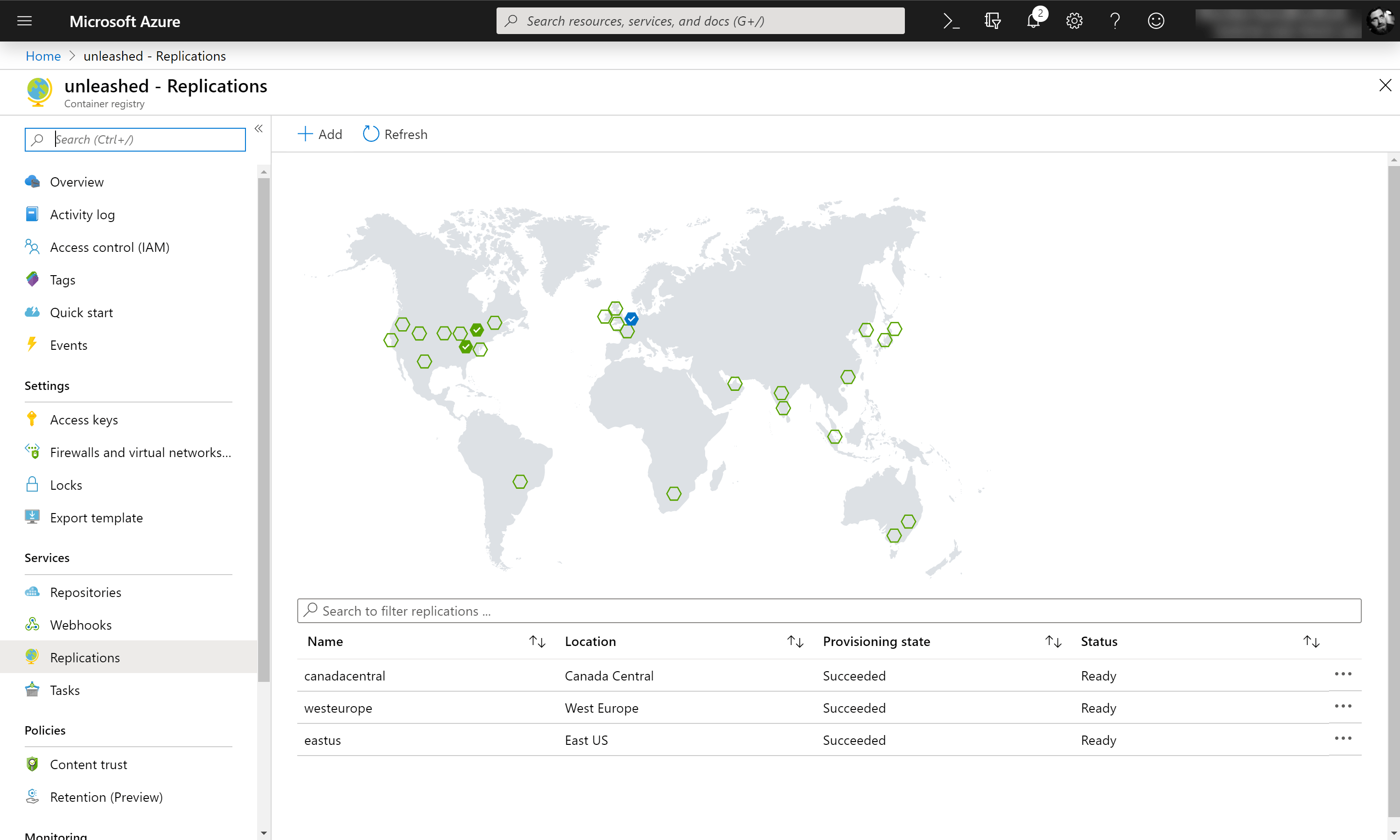 ACR Unleashed - Geo Replications