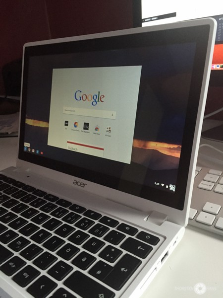 My new Chromebook 2 - Display close-up