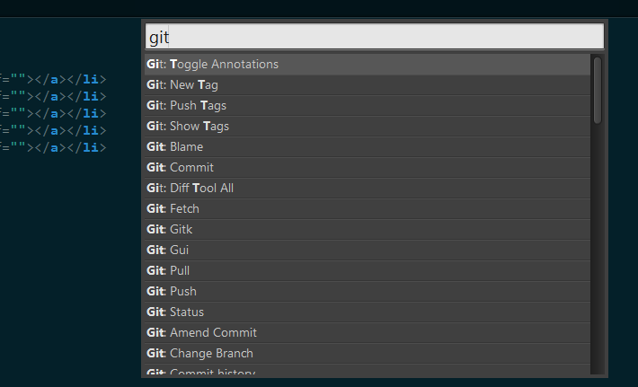 Sublime Text - Git Plugin