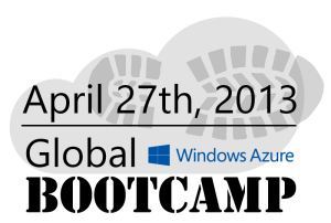 Global Azure Bootcamp 2013